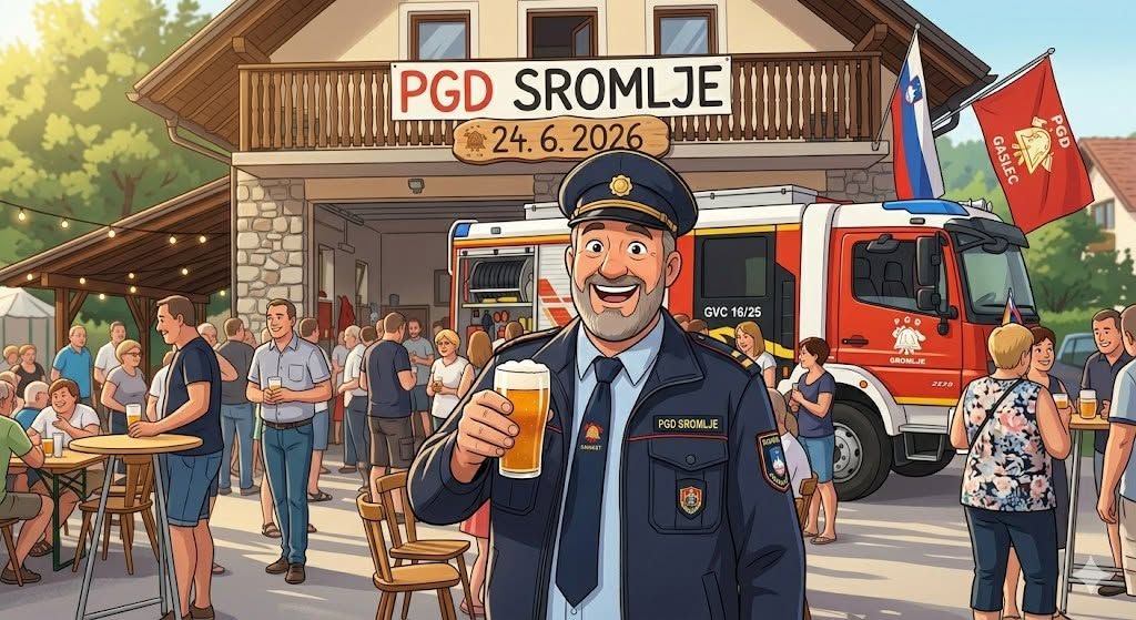 Veselica ob 50. obletnici delovanja PGD Sromlje