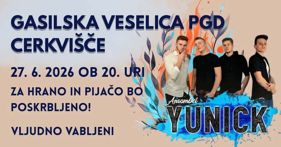 GASILSKA VESELICA PGD CERKVIŠČE