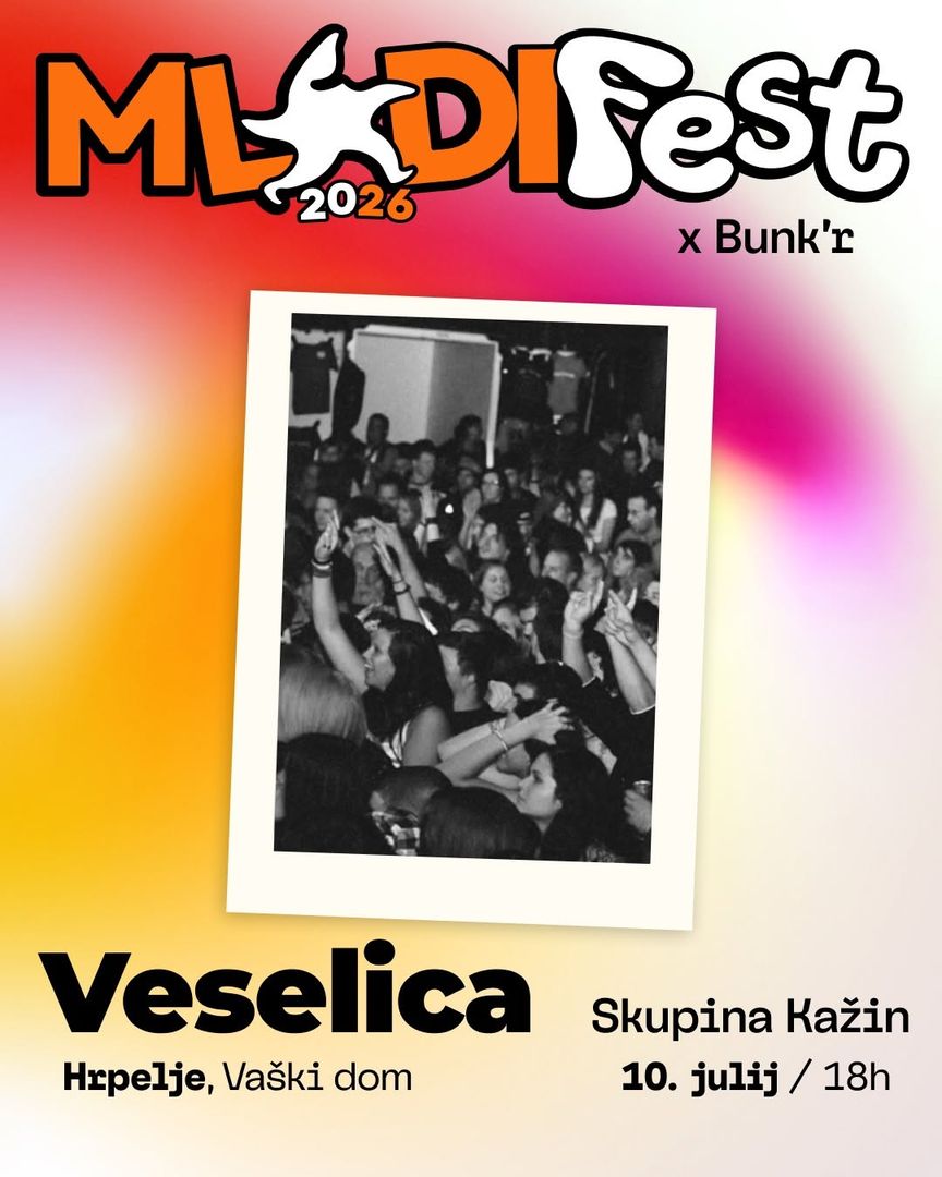 VESELICA x BUNK'R | zbor harmonikašev, skupina Kažin & DJ Kragul