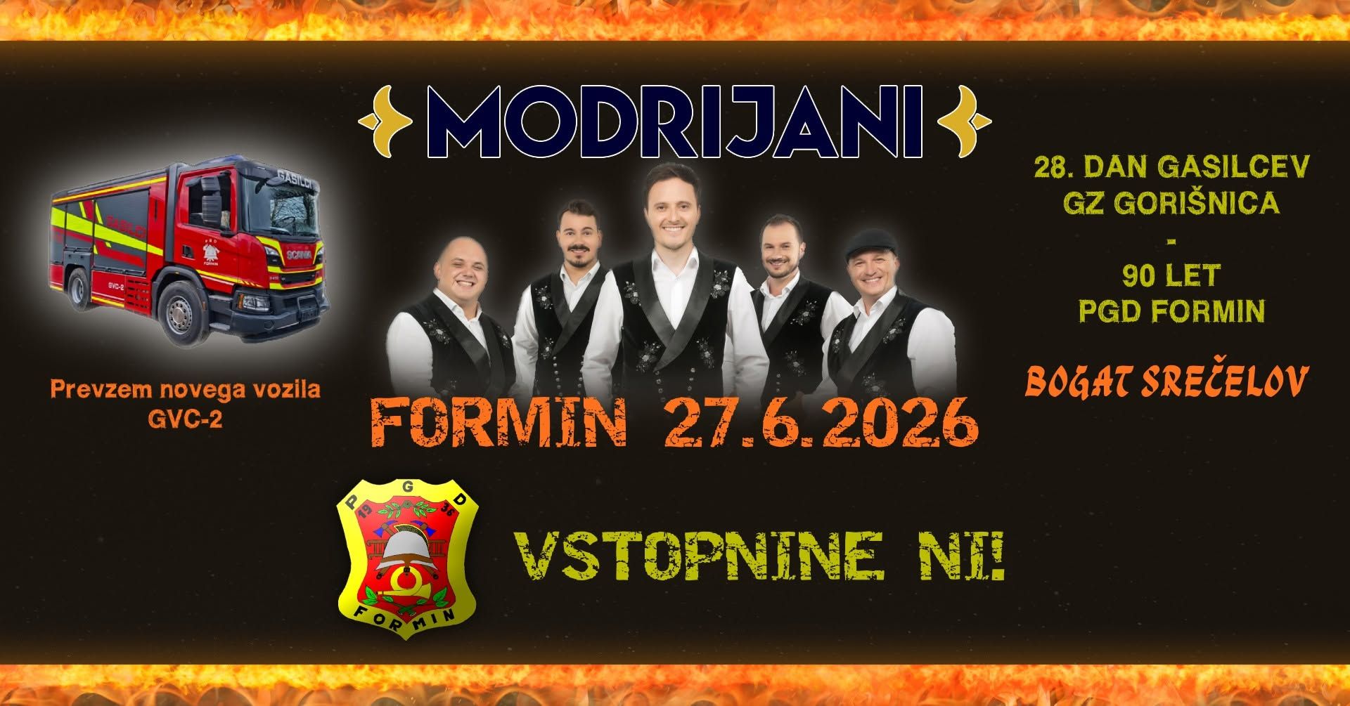 Veselica z ansamblom Modrijani - Formin