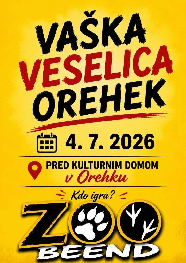 VAŠKA VESELICA OREHEK