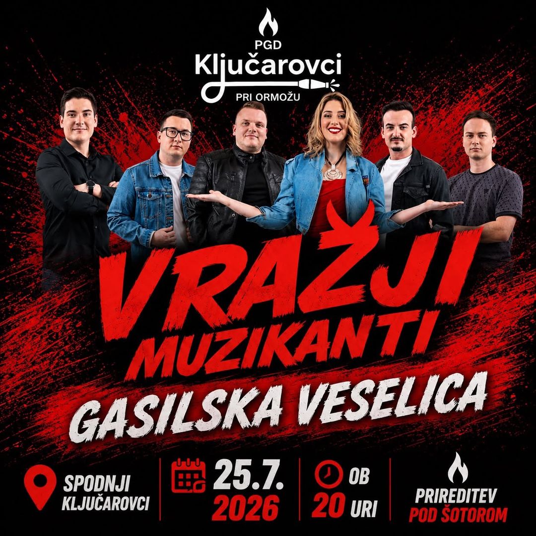 Veselica Pgd Ključarovci pri Ormožu / VRAŽJI MUZIKANTI