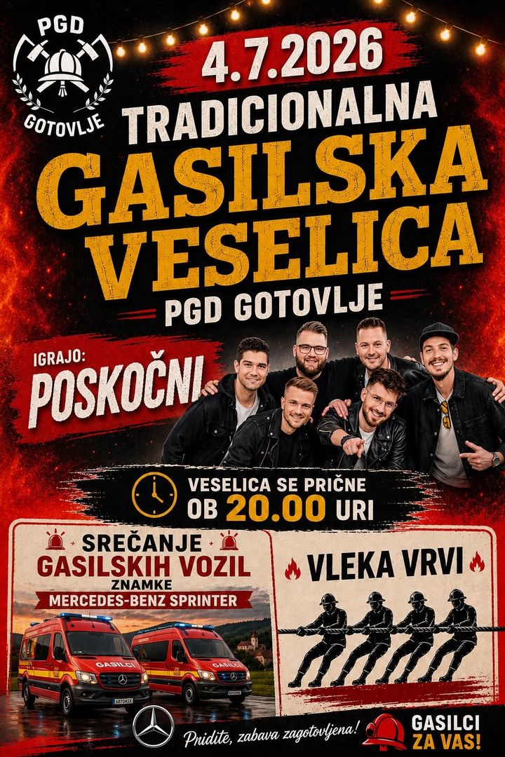 TRADICIONALNA GASILSKA VESELICA PGD GOTOVLJE