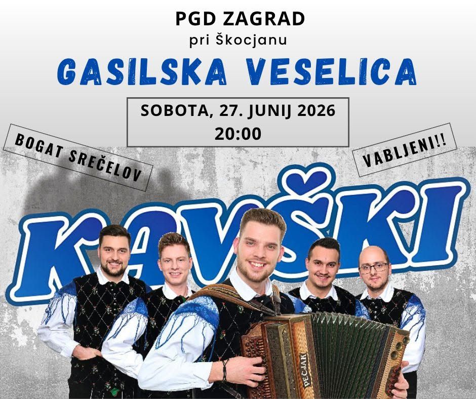 Gasilska veselica v Zagradu!