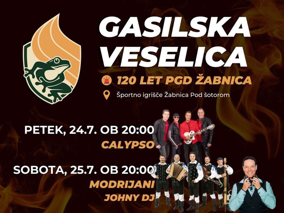 GASILSKA VESELICA V ŽABNICI 2026