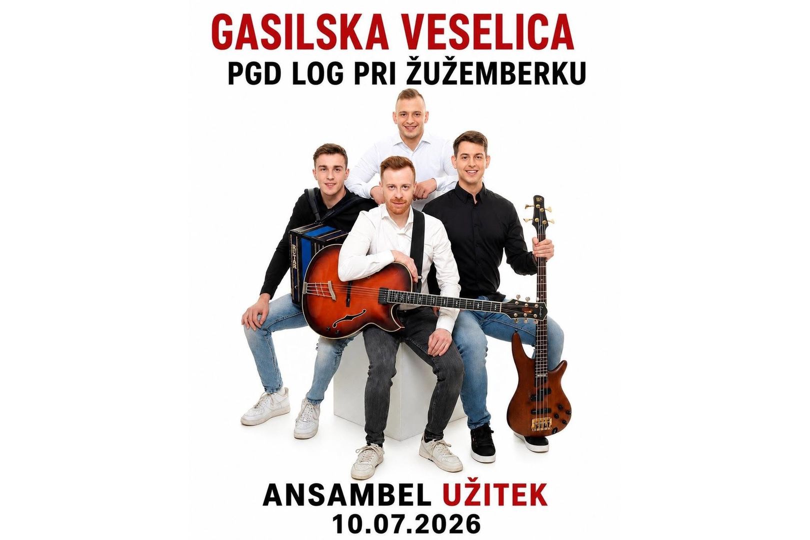 GASILSKA VESELICA PGD LOG PRI ŽUŽEMBERKU |Ansambel Užitek|