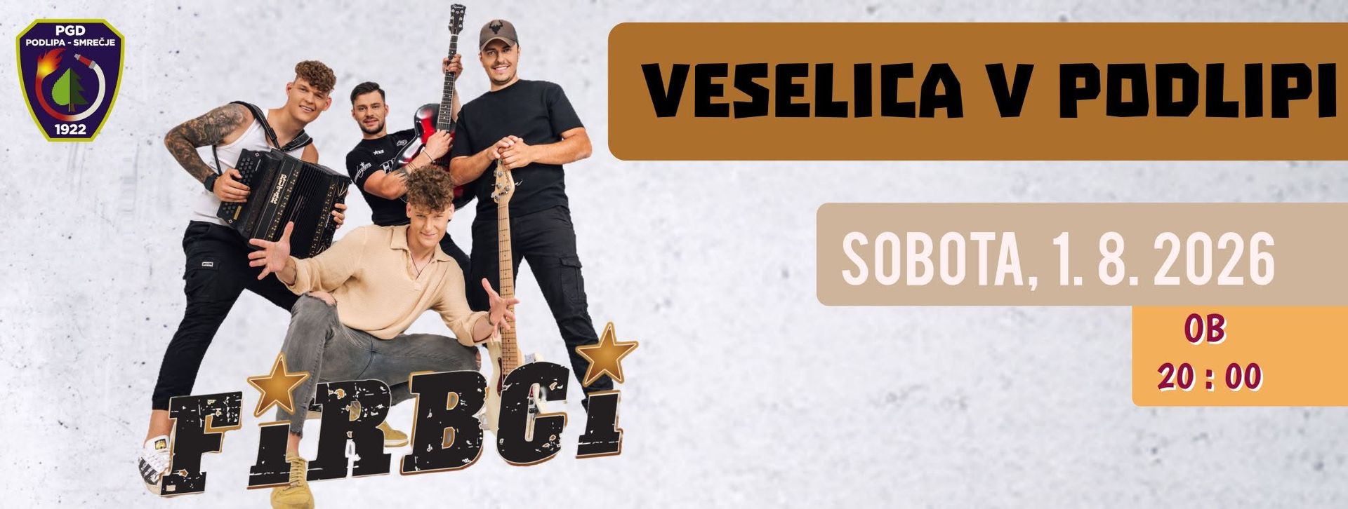 Gasilska veselica s FIRBCI | Podlipa