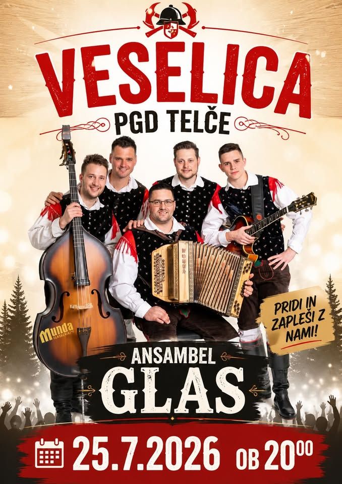 VELIKA VRTNA VESELICA Z ANSAMBLOM GLAS