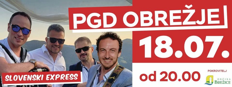 Tradicionalna gasilska veselica PGD Obrežje
