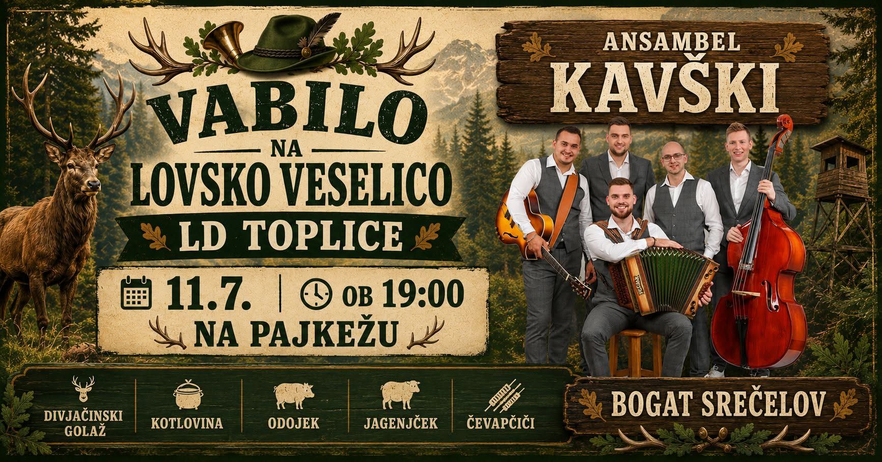 Lovska veselica LD Toplice