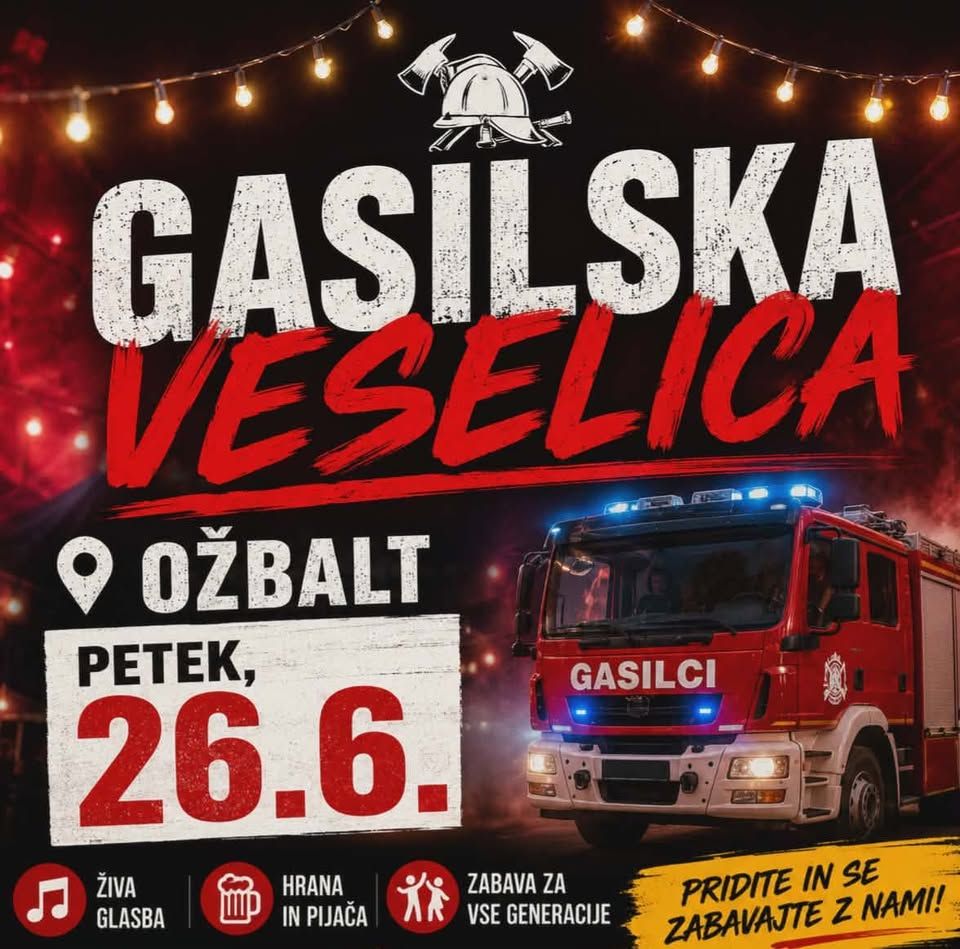 Gasilska veselica s skupino Trio da te kap
