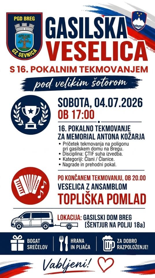 GASILSKA VESELICA PGD BREG (OBČINA SEVNICA)