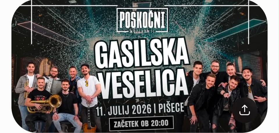 Gasilska veselica v Pišecah