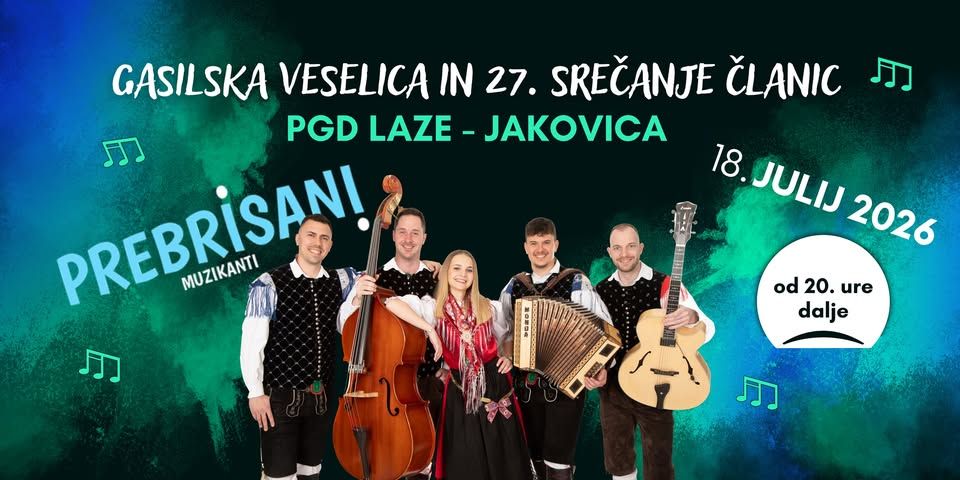 Gasilska veselica in 27. srečanje članic