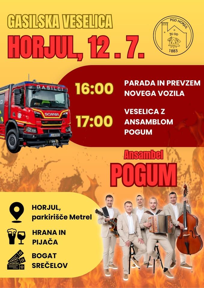 Parada in veselica z Ansamblom Pogum ob prevzemu GVC-3