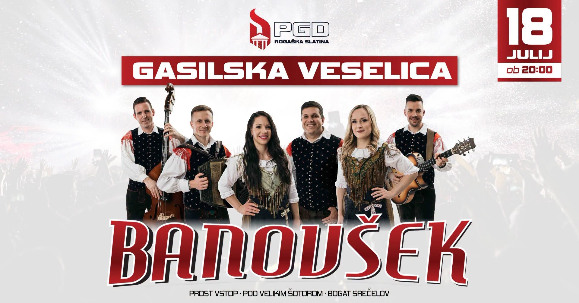 Gasilska veselica | PGD Rogaška Slatina | Ansambel Banovšek