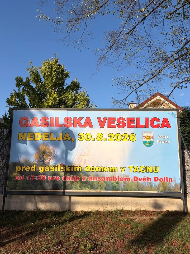 Veselica PGD TACEN z ansamblom Dveh dolin