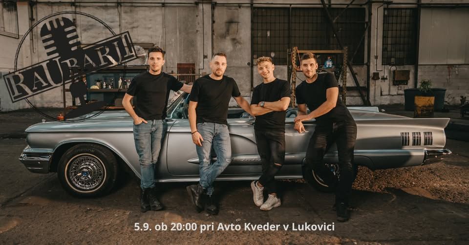 Gasilska veselica s skupino Raubarji