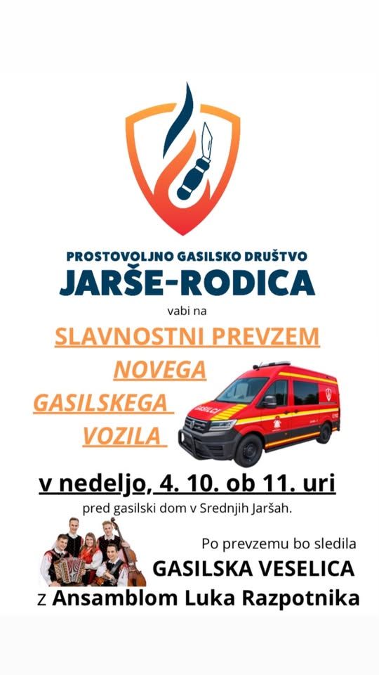GASILSKA VESELICA PGD JARŠE-RODICA